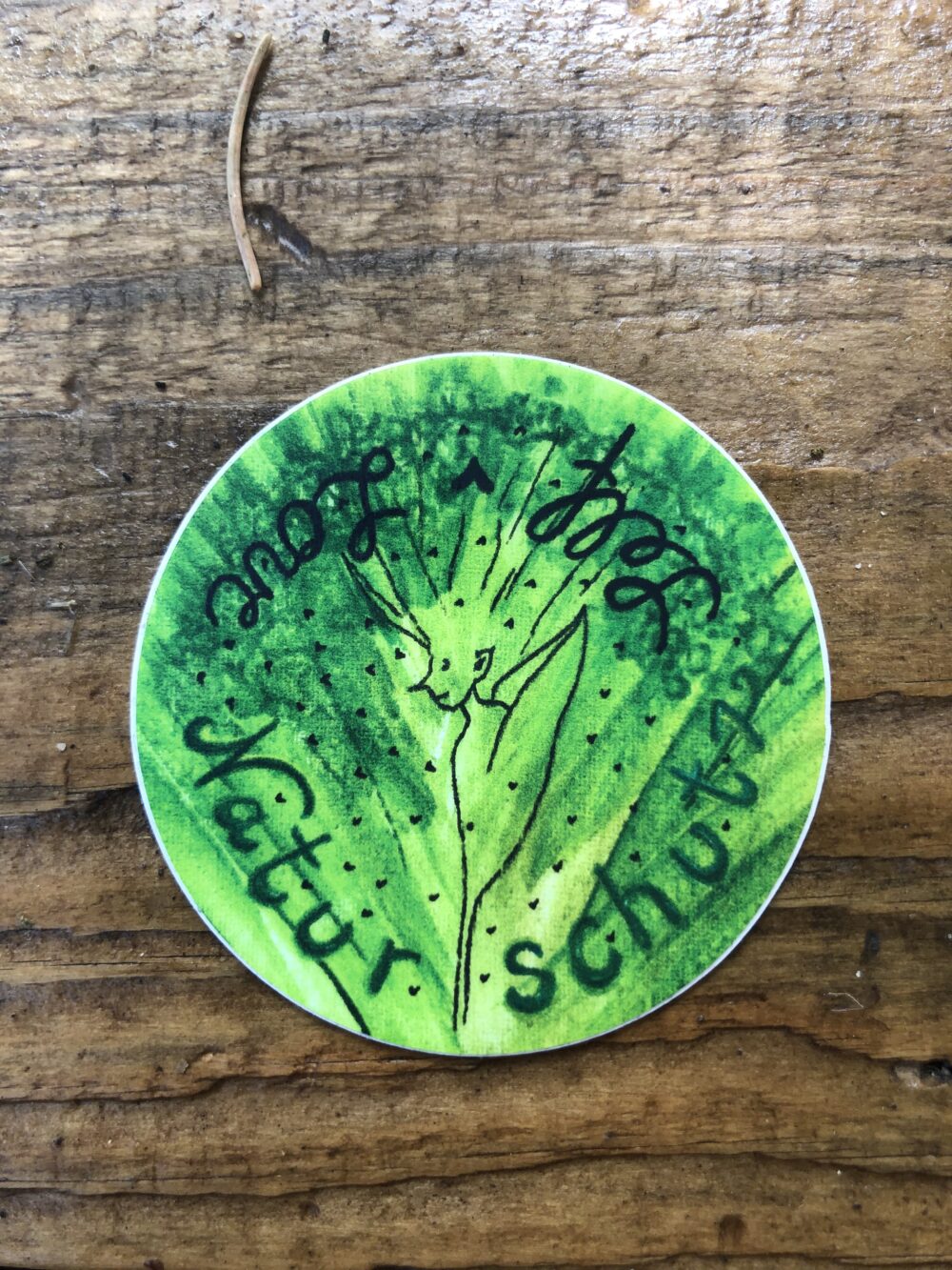 Sticker Naturschutz ist Selbstliebe – Bild 2