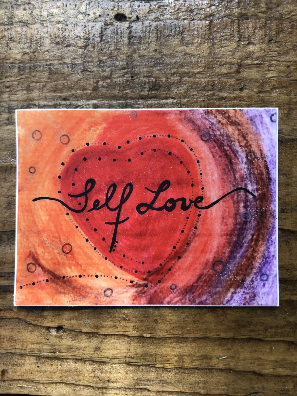 Sticker Self Love – Bild 2