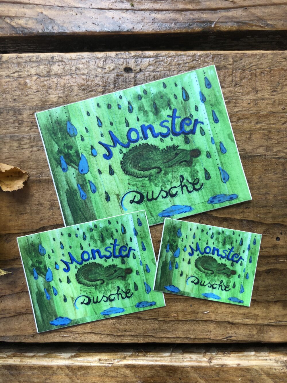 Sticker Monsterdusche