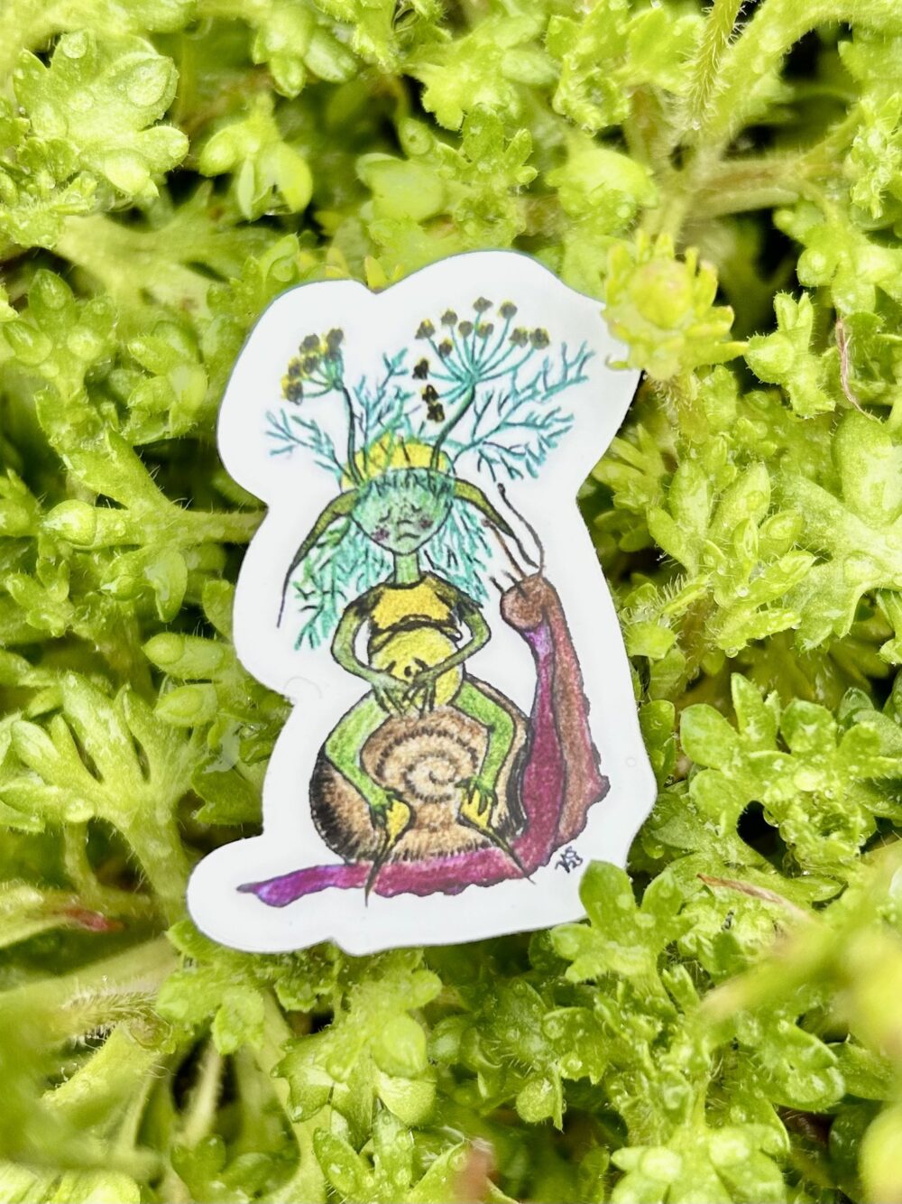 Sticker Fenchel Elf