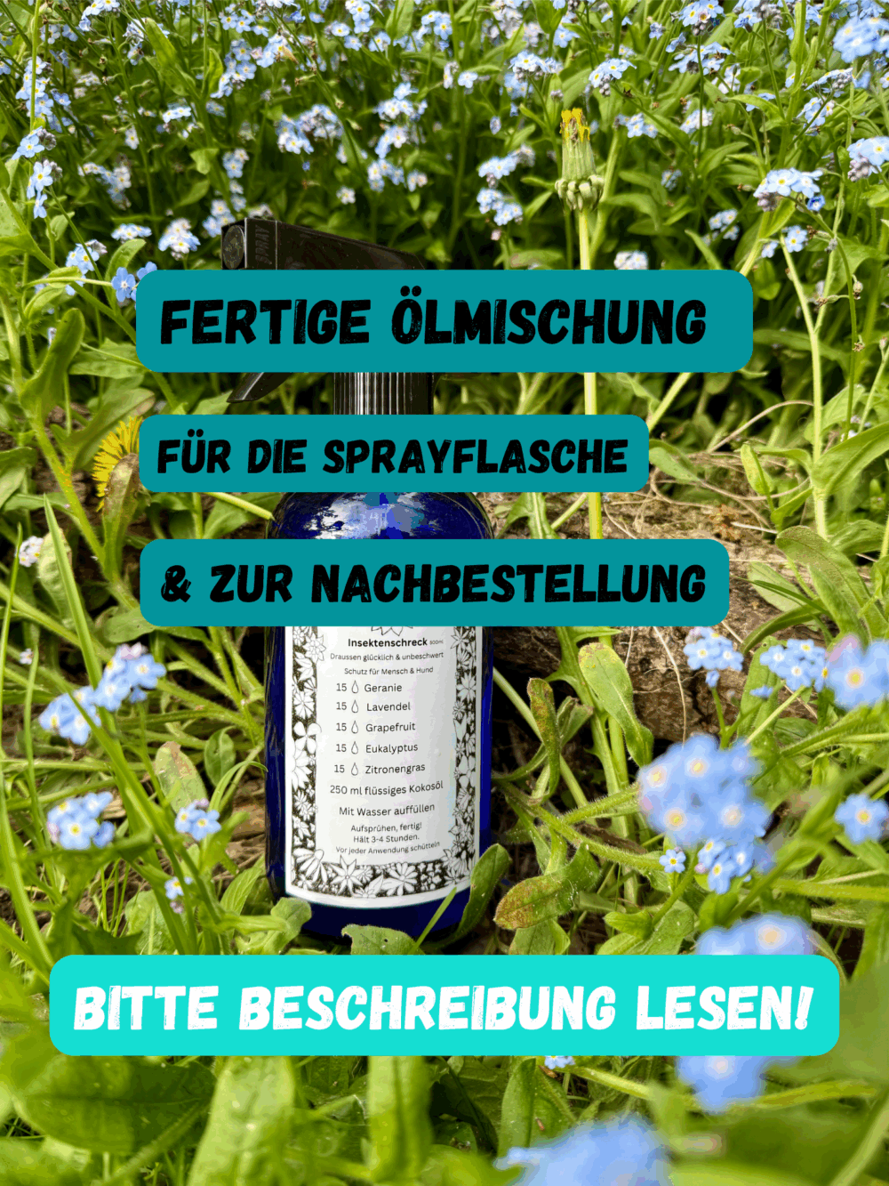 Ölmischung zu Insektenschreck