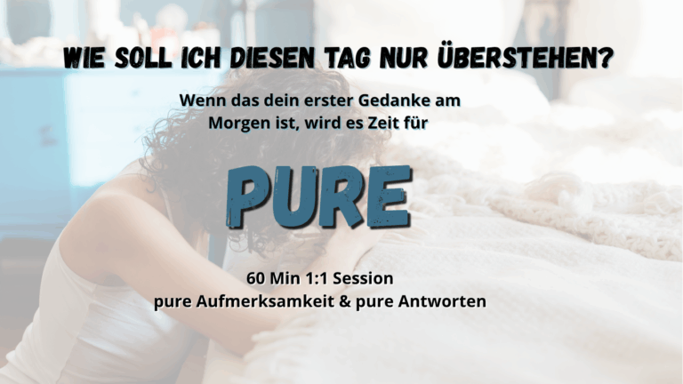 PURE Session - 1:1 Begleitung für Mütter in Trennung